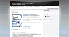 Desktop Screenshot of distributedscrum.com