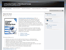 Tablet Screenshot of distributedscrum.com